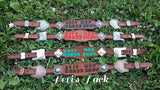 Custom Wither Strap with Painted letters or overlay w/ spots