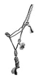 Showman® Woven nylon mule tape halter