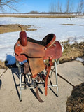 Lightly USED 14" Corriente Barrel Saddle