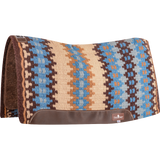 Classic Equine Blanket Top Saddle Pad with Alpaca Felt Bottom