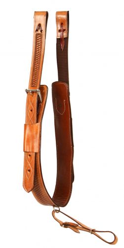 Showman ® heavy duty leather back rigging
