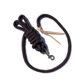 Cowboy Lead 5/8" x 9' w/ BP Bolt Snap, Leather Popper