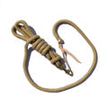 Cowboy Lead 5/8" x 9' w/ BP Bolt Snap, Leather Popper
