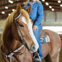 Reinsman Dakota Pinwheel One Ear Headstall