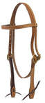 Showman ® Argentina cow leather headstall