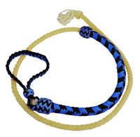 Showman ® 4.5ft Braided nylon Over & Under whip with lasso end