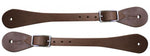 Ladies/Youth Oiled harness leather spur straps SH2211