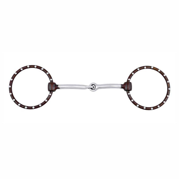 Dotted Loose Ring Snaffle Bit 230031