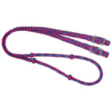Tough1® Premium Knotted Cord Roping Reins