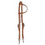 HERMANN OAK SNAP END ONE EAR HEADSTALL 7047