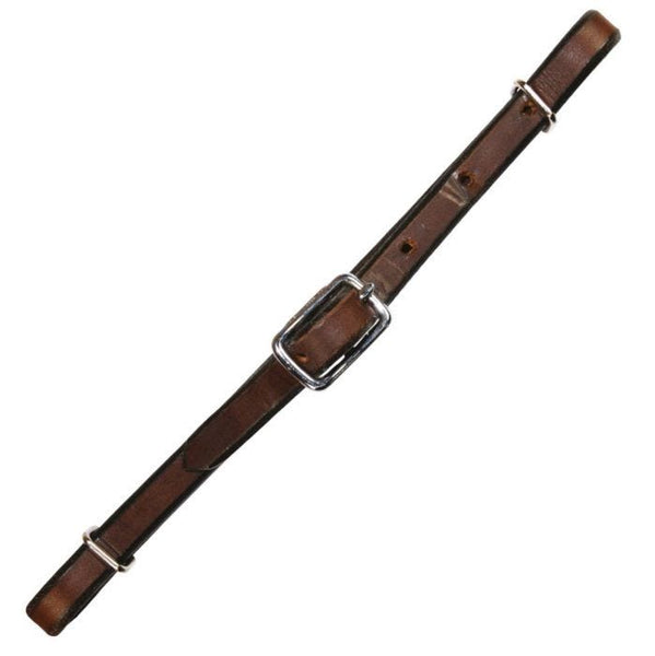 7830C: CURB STRAP – CHOCOLATE BRIDLE LEATHER
