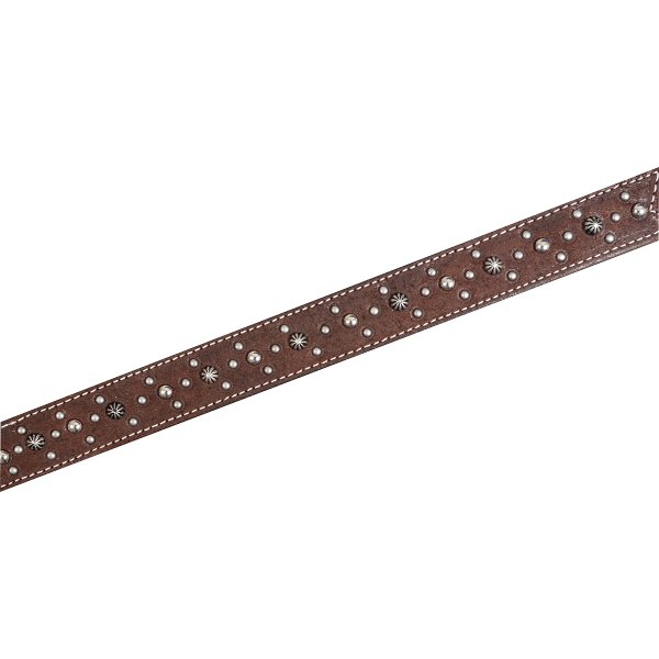 Martin Saddlery 1.5-inch Breastcollar with Pewter Dots