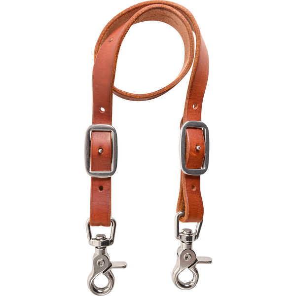 Martin Saddlery Breastcollar Wither Strap Roughout, Chocolate