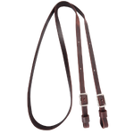 Martin Saddlery Latigo Leather Barrel Rein 3/4-inch Thick Buckle Ends