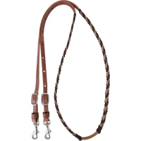 Martin Saddlery Latigo Laced Barrel Rein