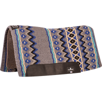 Classic Equine Blanket Top Saddle Pad with Felt Bottom