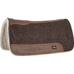 Classic Equine Blended Felt Saddle Pad with Fleece Bottom, 3/4-inch Thick, 30-inch x 30-inch