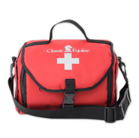 Classic Equine Medical First Aid Equine Kit, Red