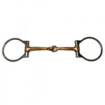 SNAFFLE D-RING COPPER MOUTH #DR033