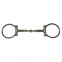 STAINLESS STEEL D-RING SNAFFLE #DR037