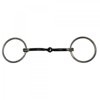 3/8 SMOOTH SWEET IRON LOOSE RING SNAFFLE #DR043