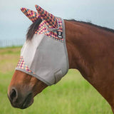 Patterned Cashel Crusaider Fly mask with ears