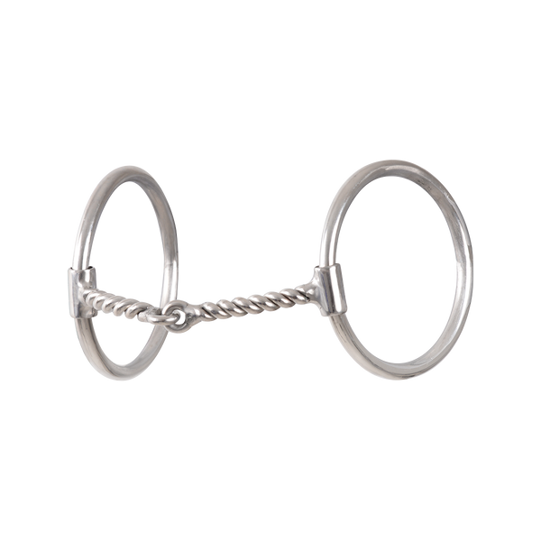 Professional Series: Snaffle O Ring Twisted Wire Snaffle